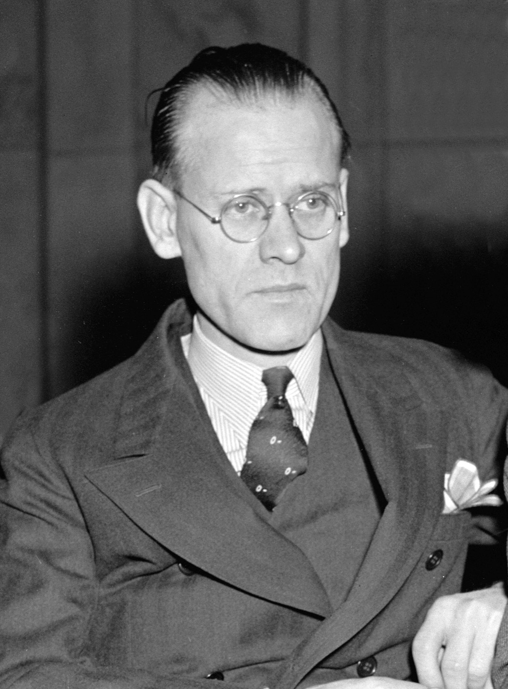 Portrait of inventor Philo T. Farnsworth